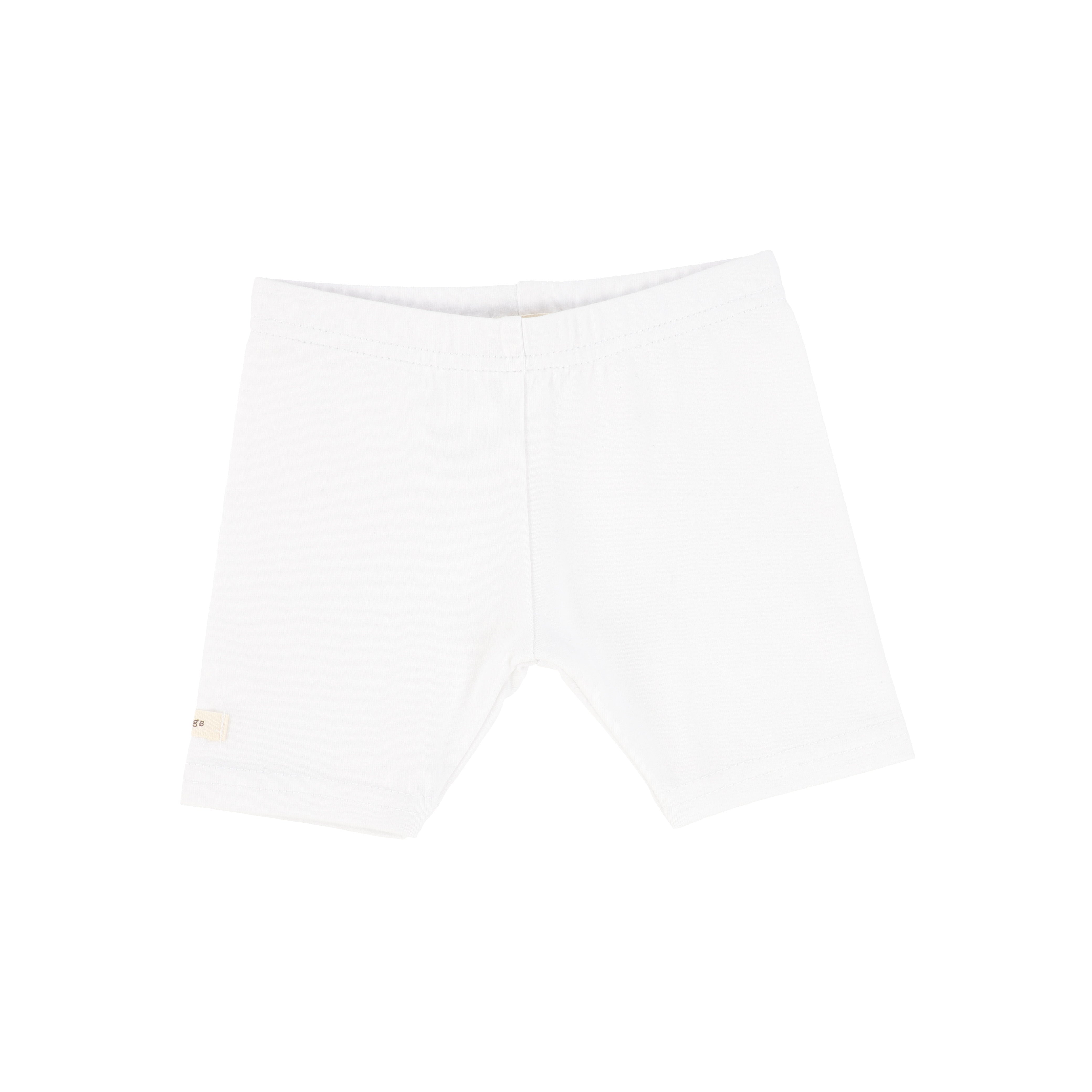 White 2024 legging shorts