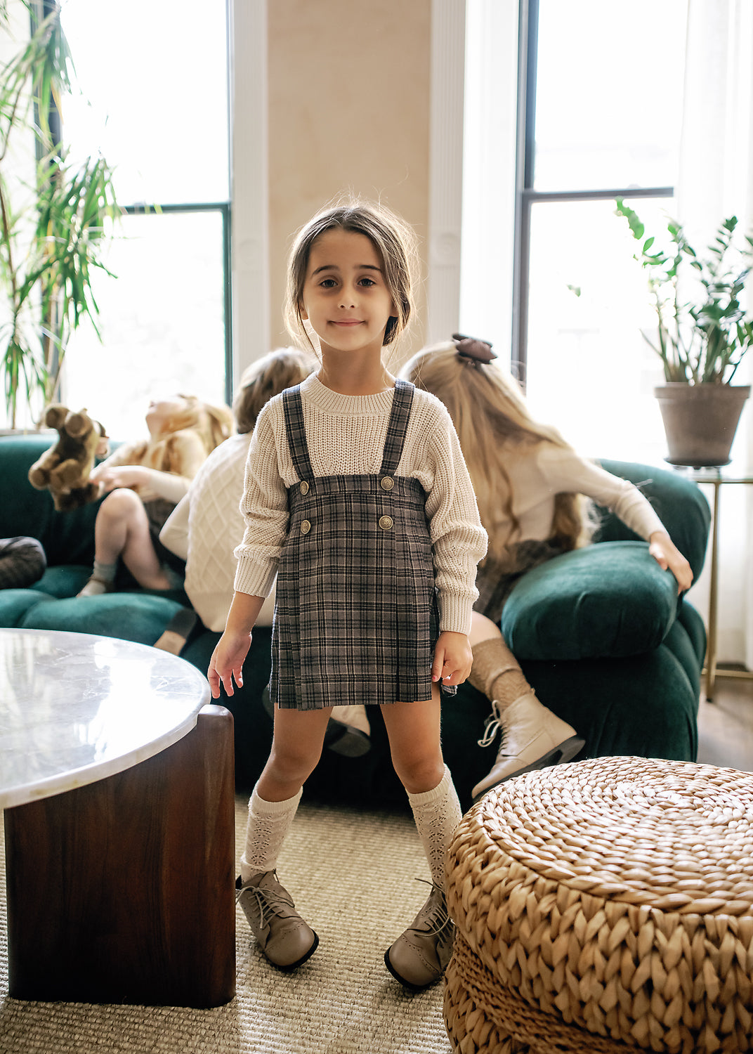 Pleated Suspender Skirt – Lil Legs Baby