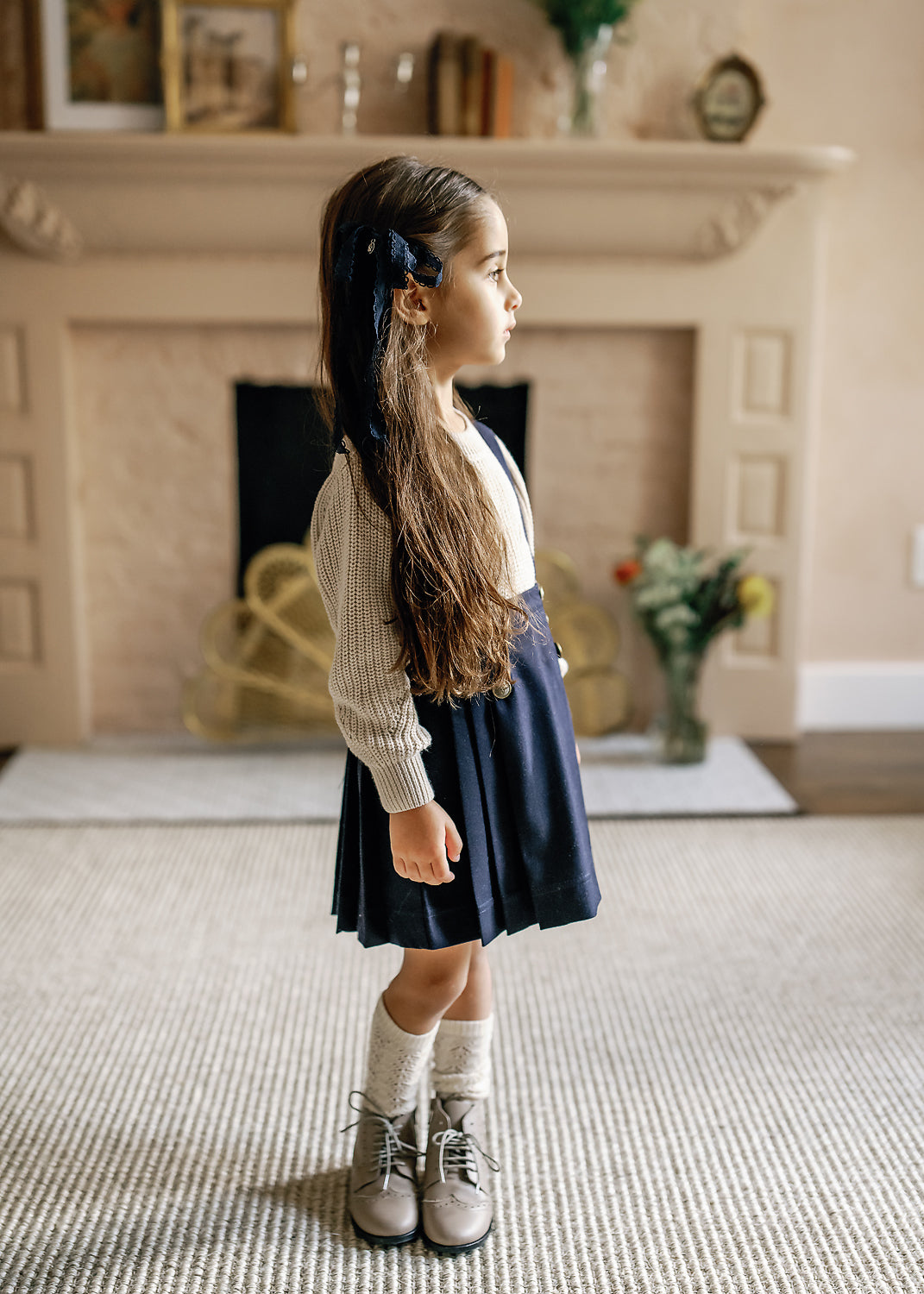 Pleated Suspender Skirt – Lil Legs Baby