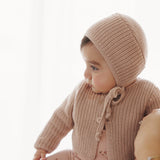 Chunky Knit Bonnet