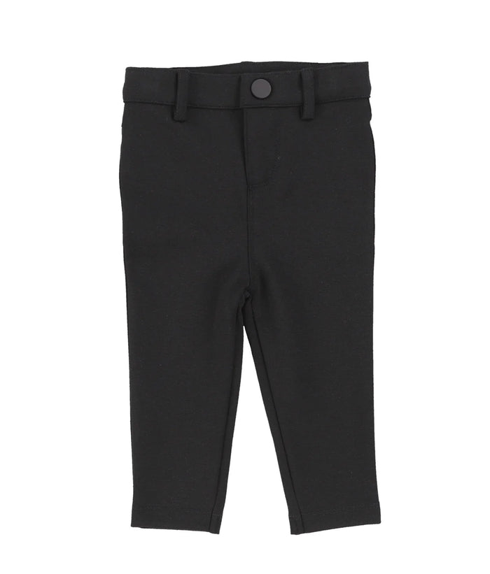 Basic Husky Knit Pants Without Seam