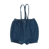 Bubble Suspender Shorts