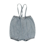 Bubble Suspender Shorts