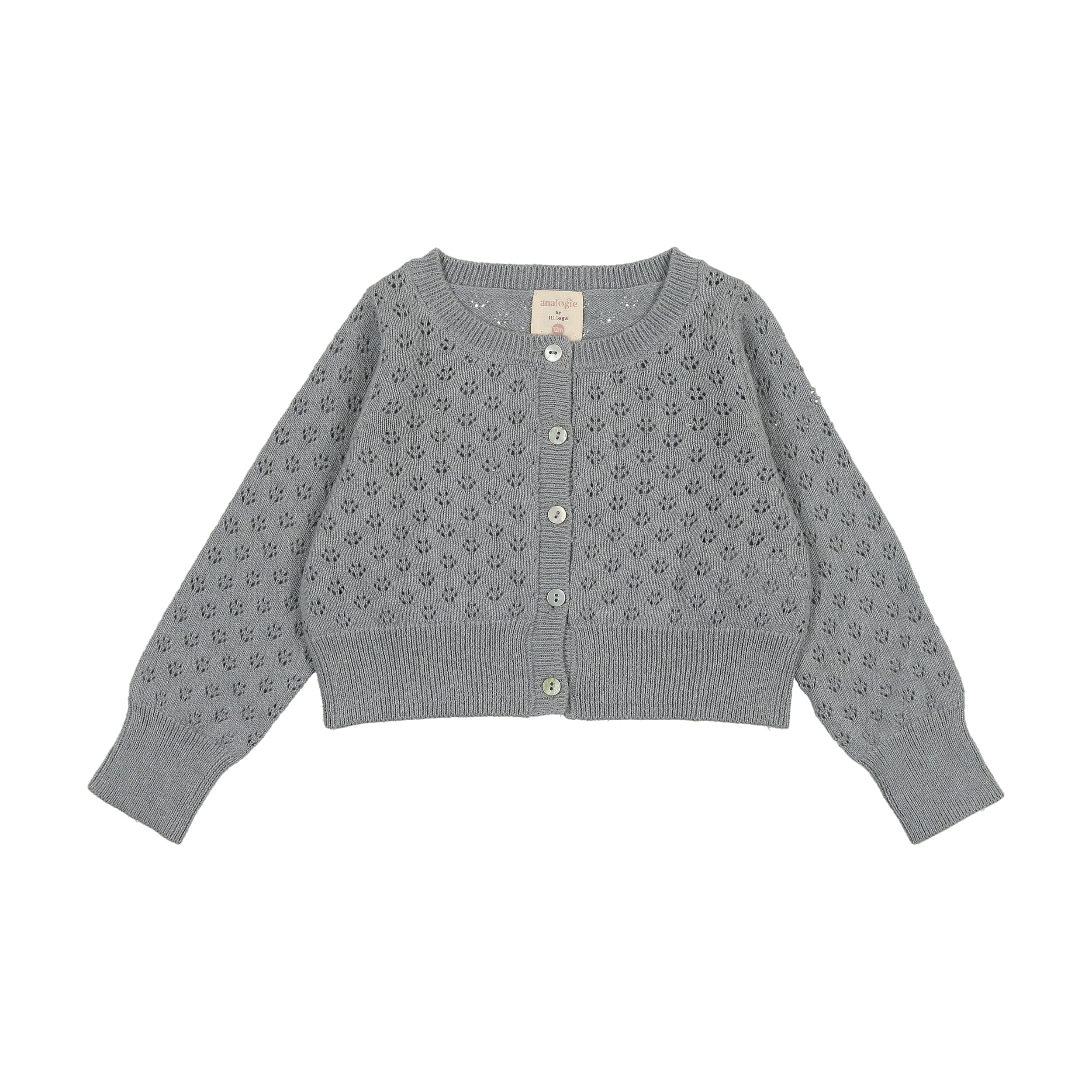 POINTELLE CARDIGAN