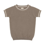 CREWNECK SWEATER SHORT SLEEVE