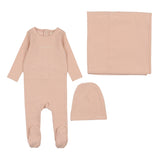 Cotton Word Layette Set