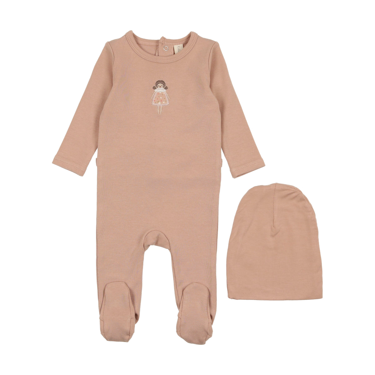 EMBROIDERED FOOTIE SET – Lil Legs Baby