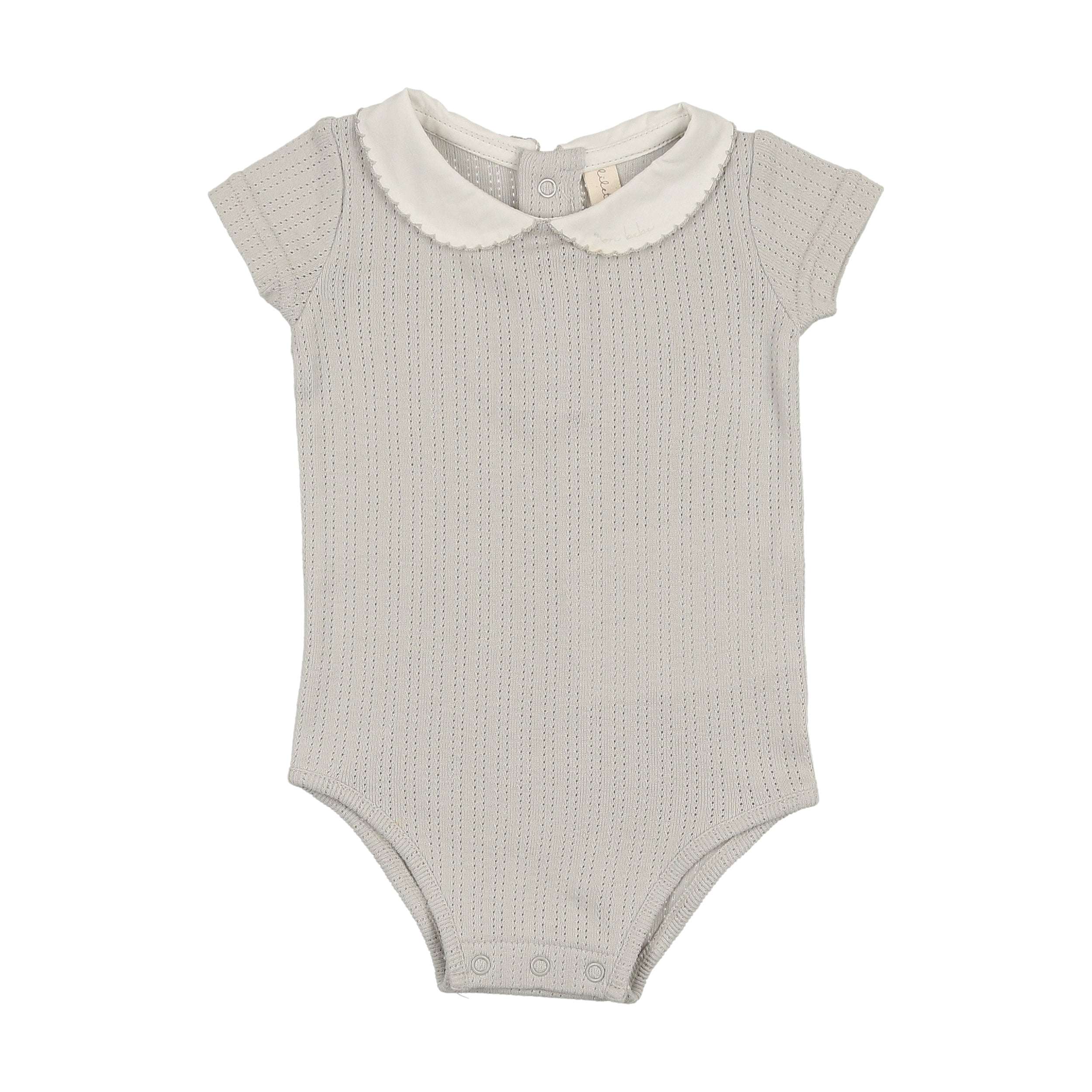 Edged Collar Onesie