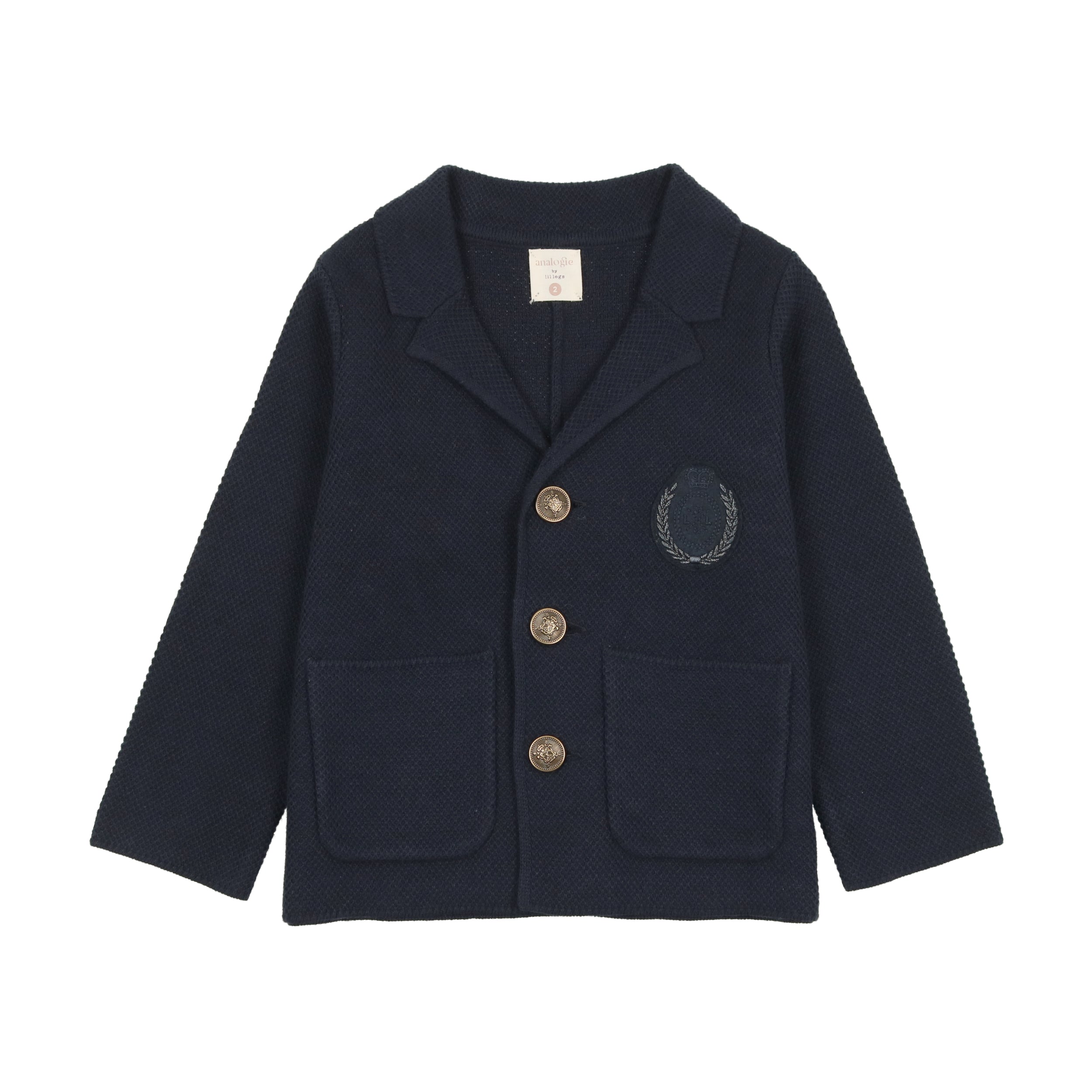 KNIT CREST BLAZER