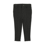 Basic Knit Stretch Pants With Seam