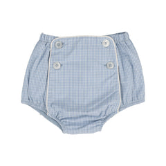 Windowpane Button Bloomer