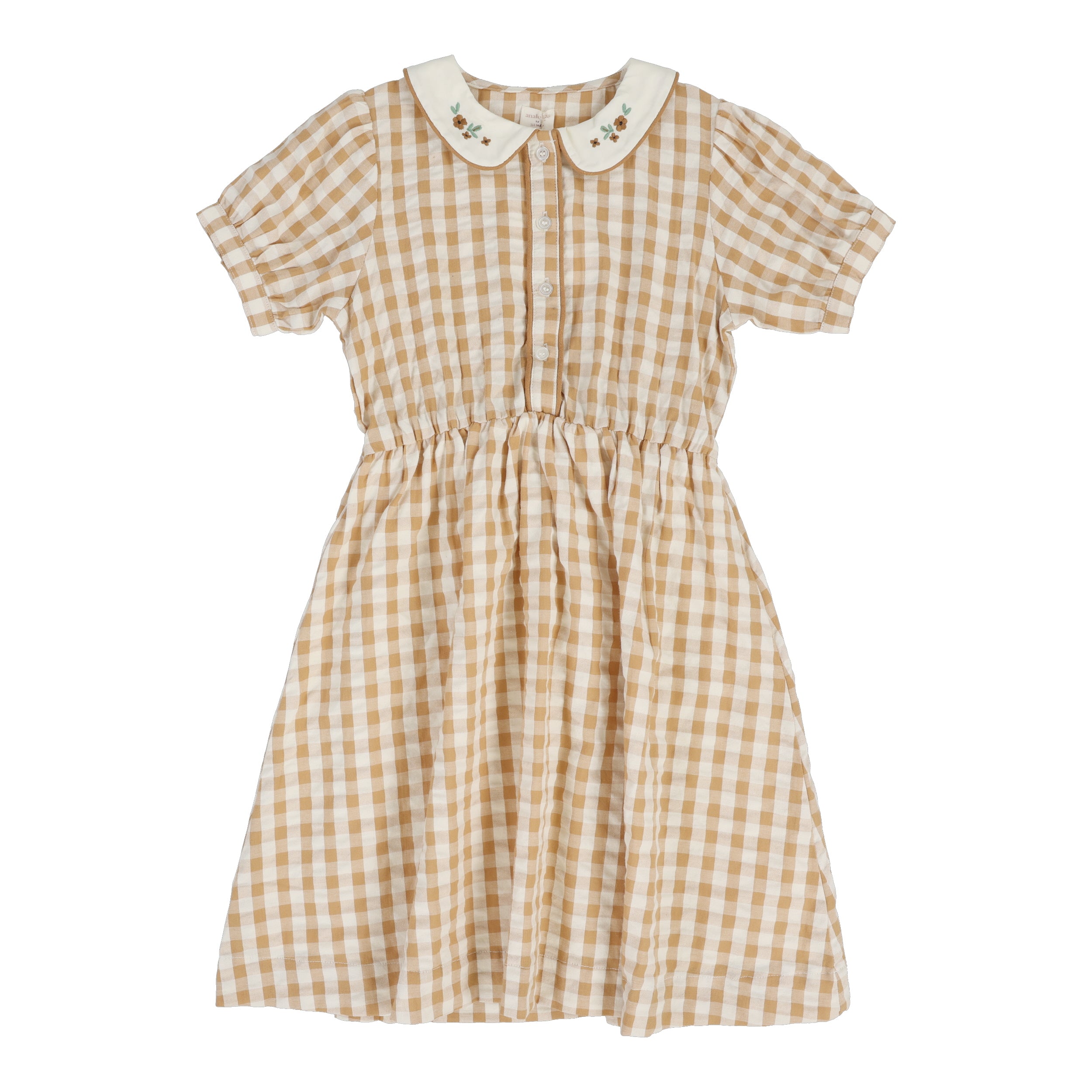 Gingham Dress Short Sleeve