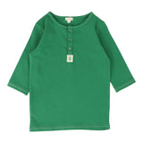 Girls Henley tee Three Quarter Sleeve