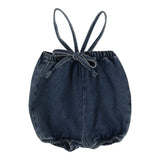 Bubble Suspender Shorts