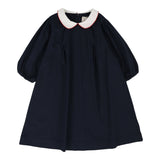 Puff Sleeve Dress Three Quarter Sleeve