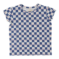 Checked Tulip Tee Short Sleeve