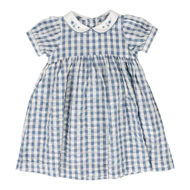 Gingham Dress Short Sleeve