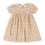 Gingham Dress Short Sleeve