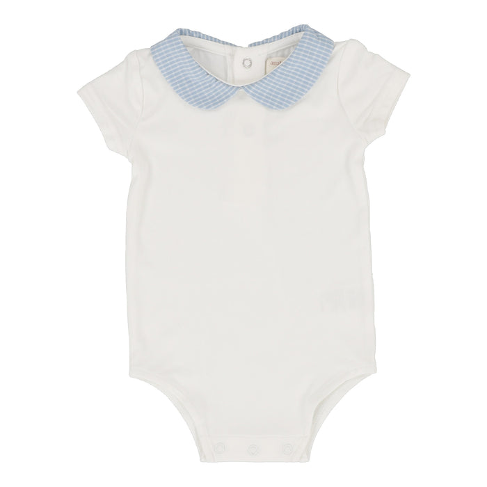 Windowpane Collar Onesie