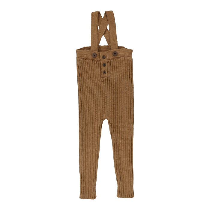 Rib Knit Overalls