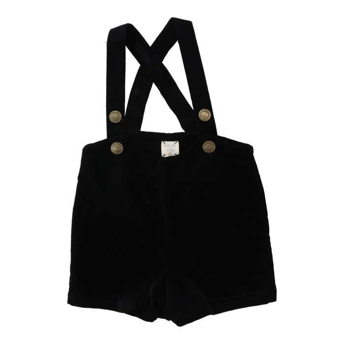 Velvet Suspender Shorts