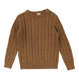 Cable Crewneck Sweater