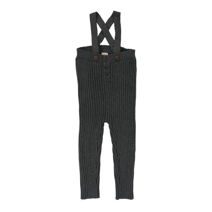 Rib Knit Overalls