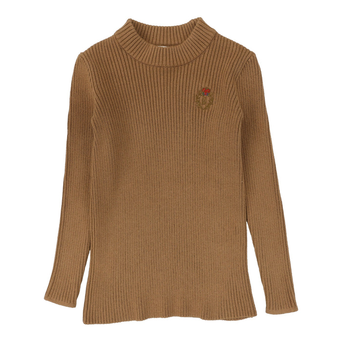 Crest Knit Mockneck