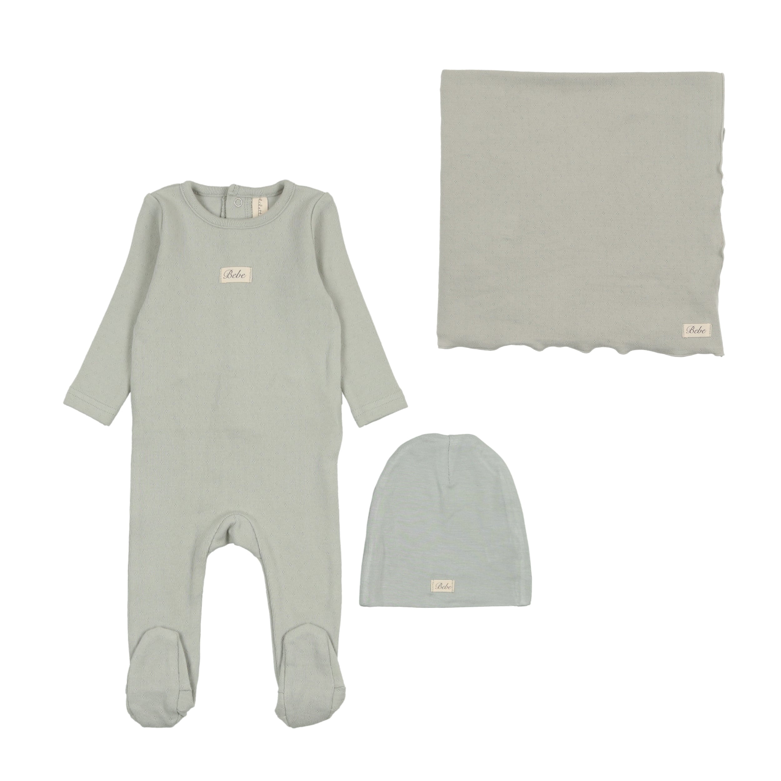 Pointelle Bebe Layette Set