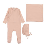 Pinpoint Wrapover Layette Set