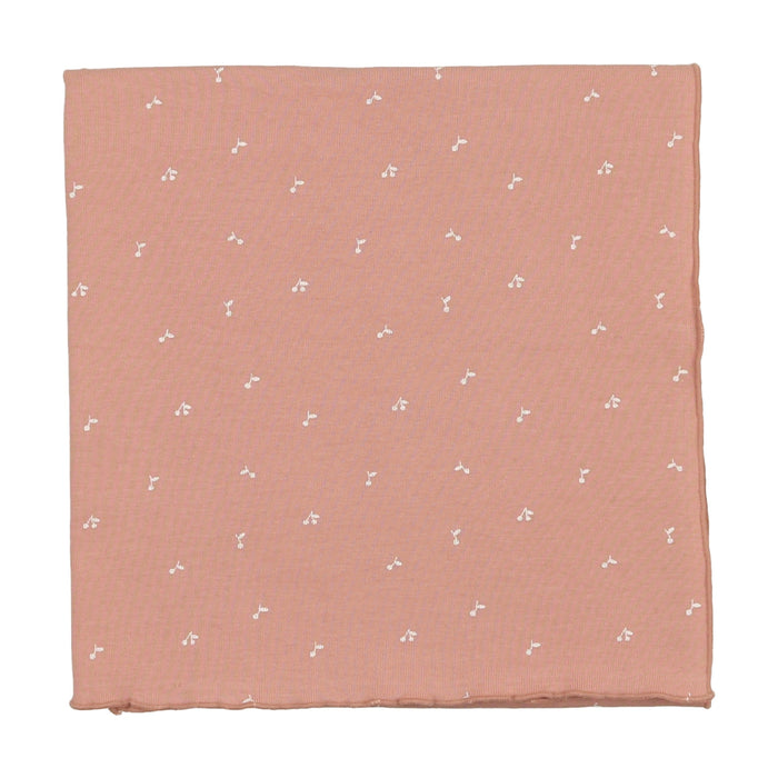 Scattered Cherry Cotton Blanket