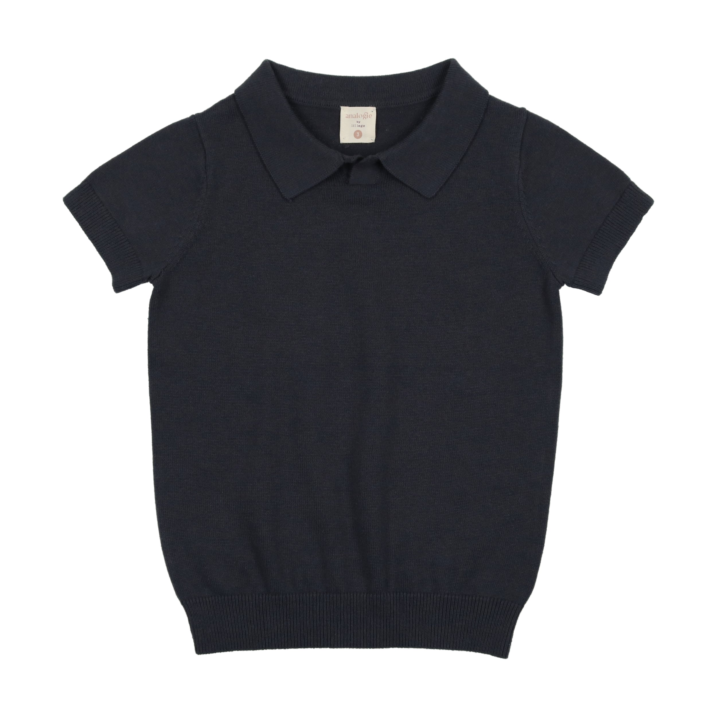 KNIT POLO SHORT SLEEVE