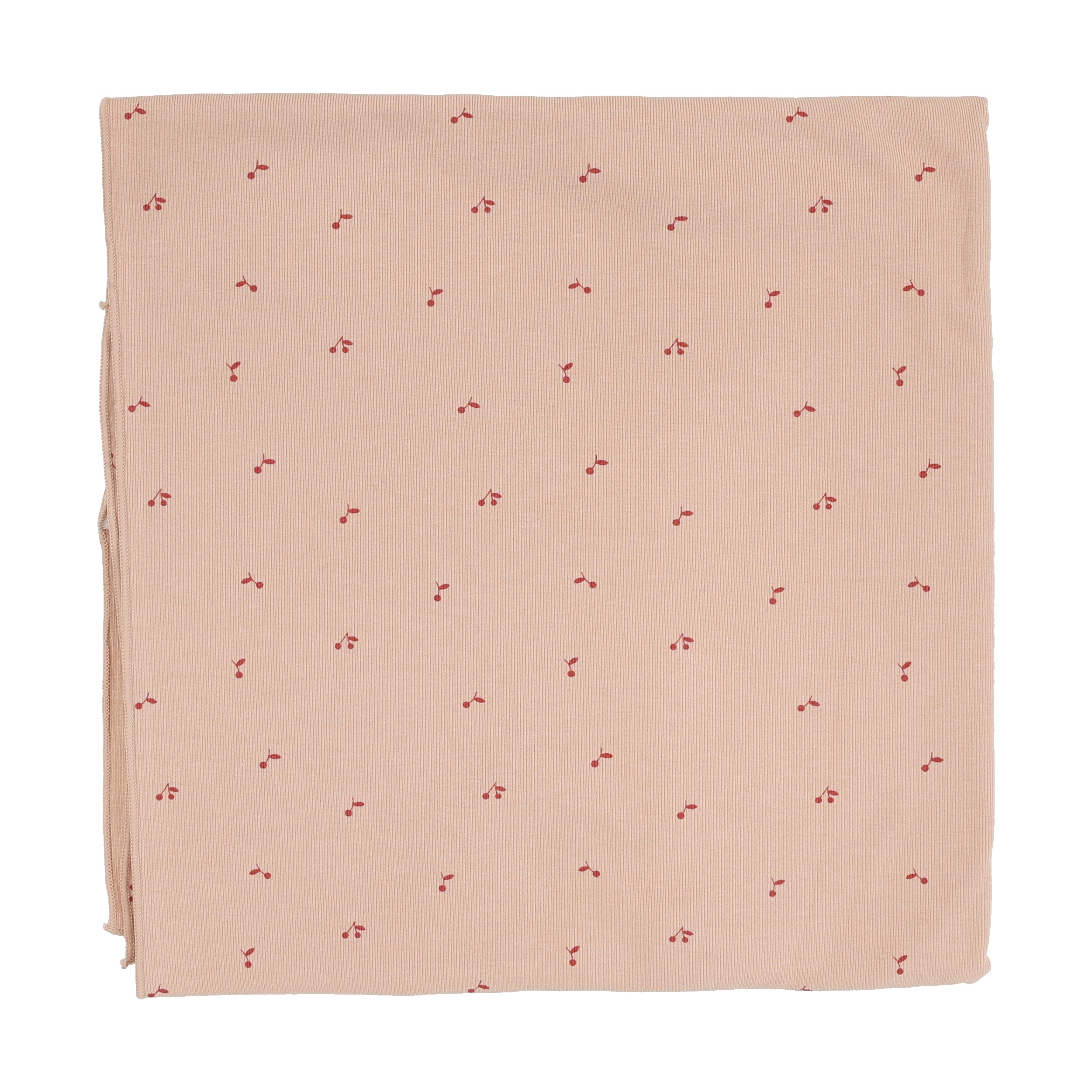 Scattered Cherry Cotton Blanket