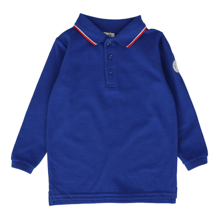 Double Stripe Polo Ls