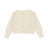 Heart Open Knit Cardigan