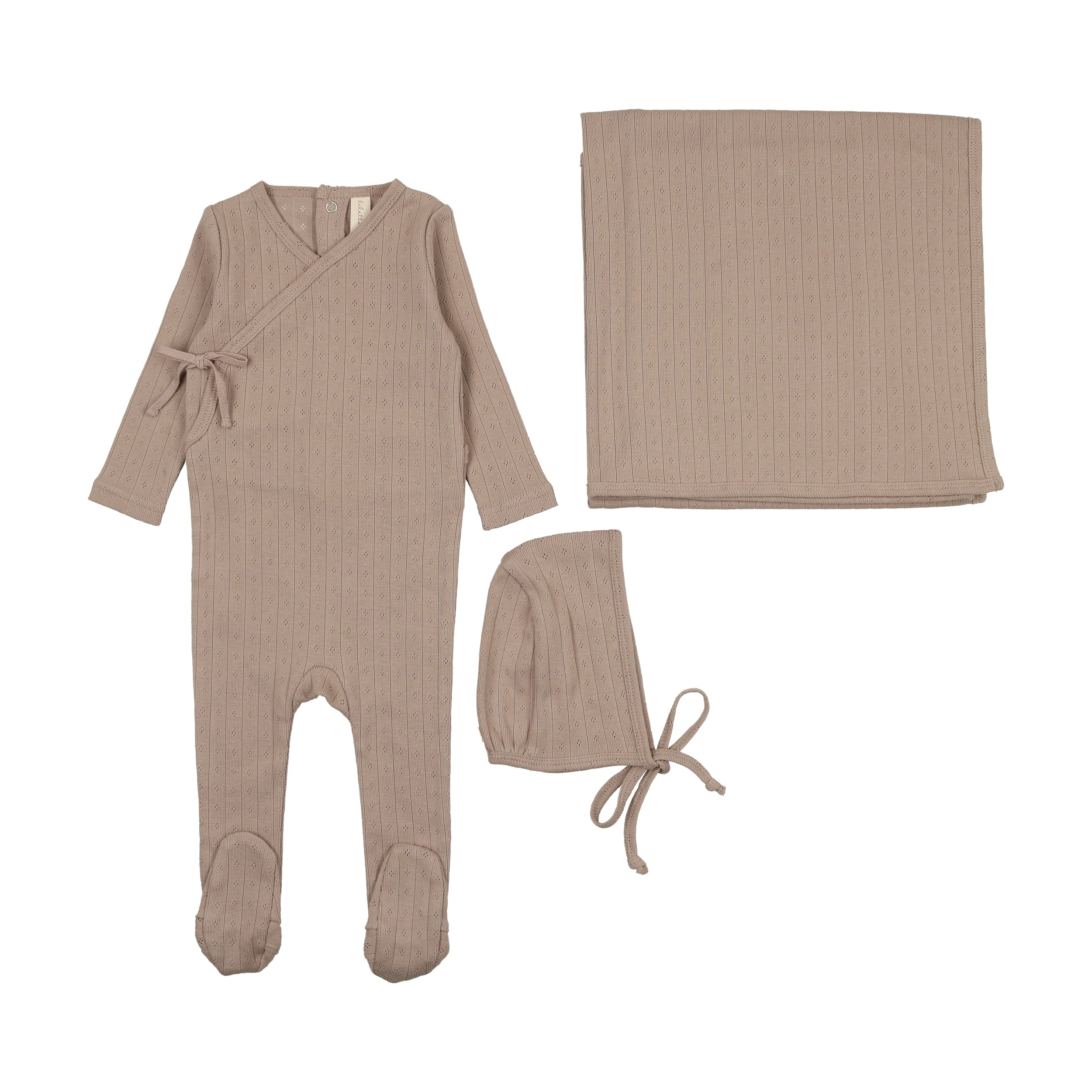 Fine Pointelle Layette Set