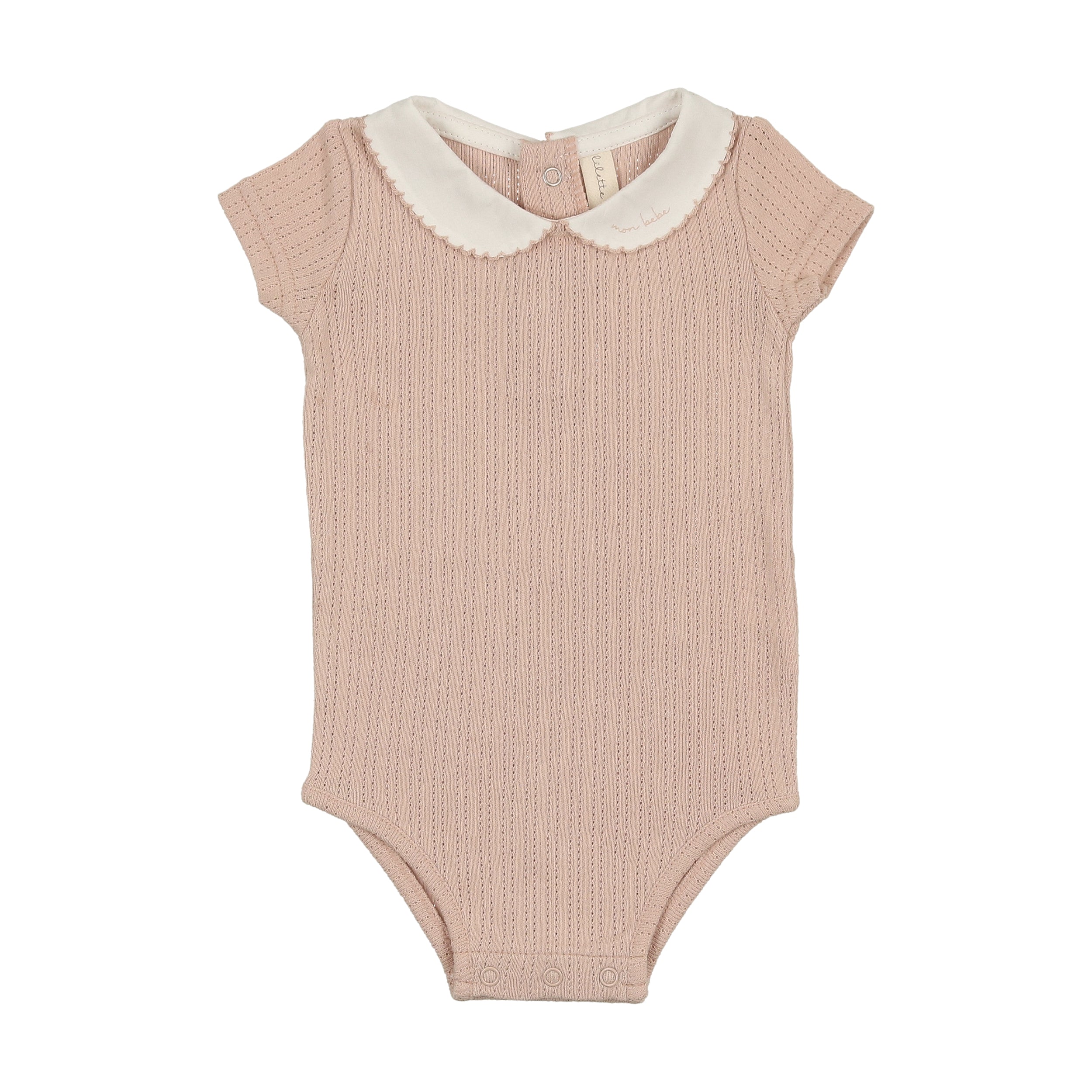 Edged Collar Onesie