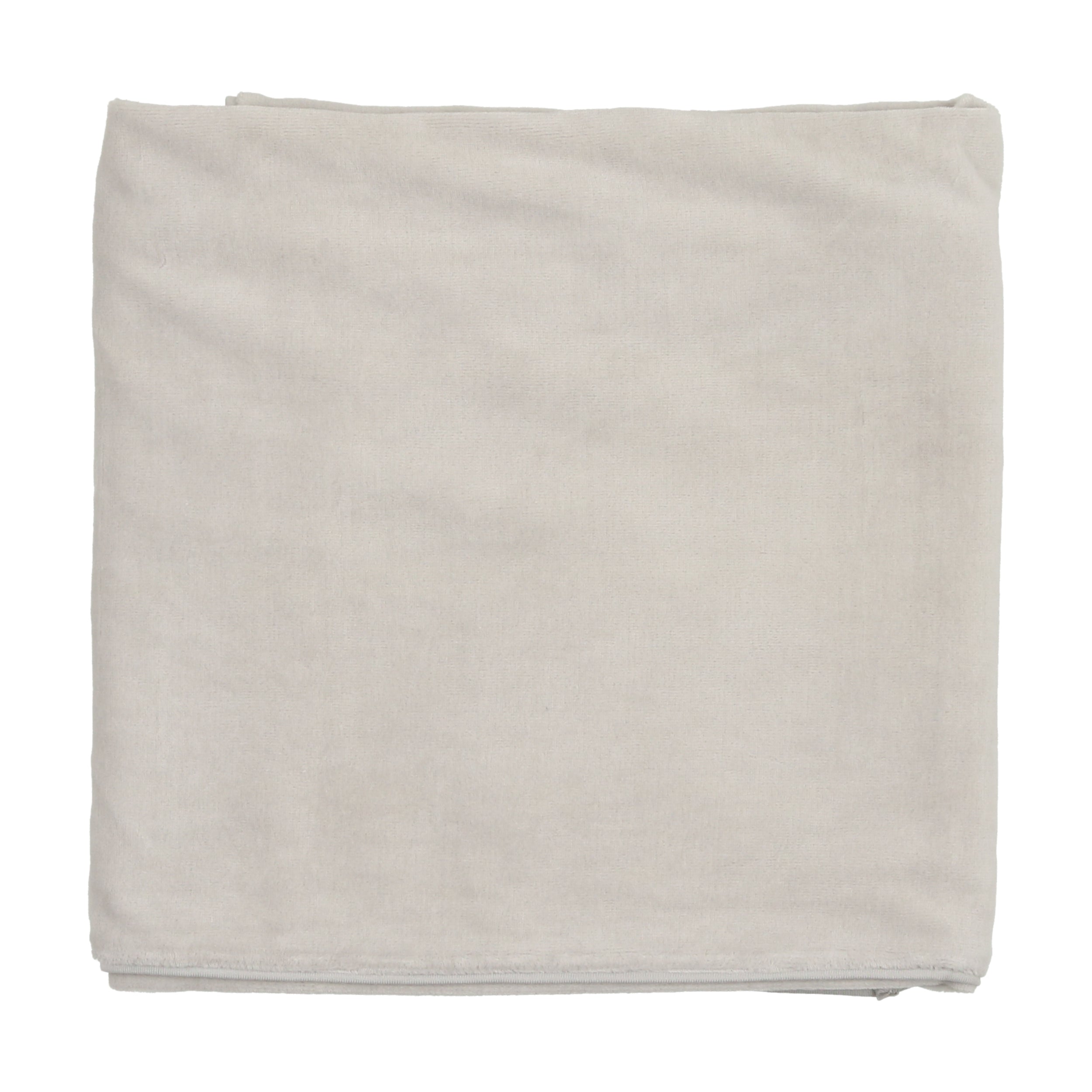 White 2025 velour blanket