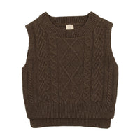 Cable Knit Vest