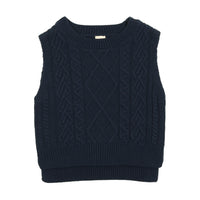 Cable Knit Vest