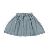 STONEWASH CIRCLE SKIRT