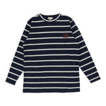 Navy/Cream Stripe