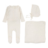 Linear Printed Layette Set