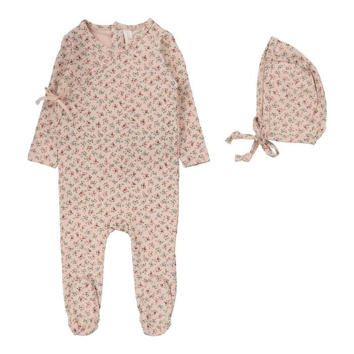 Bouquet Floral Footie Set