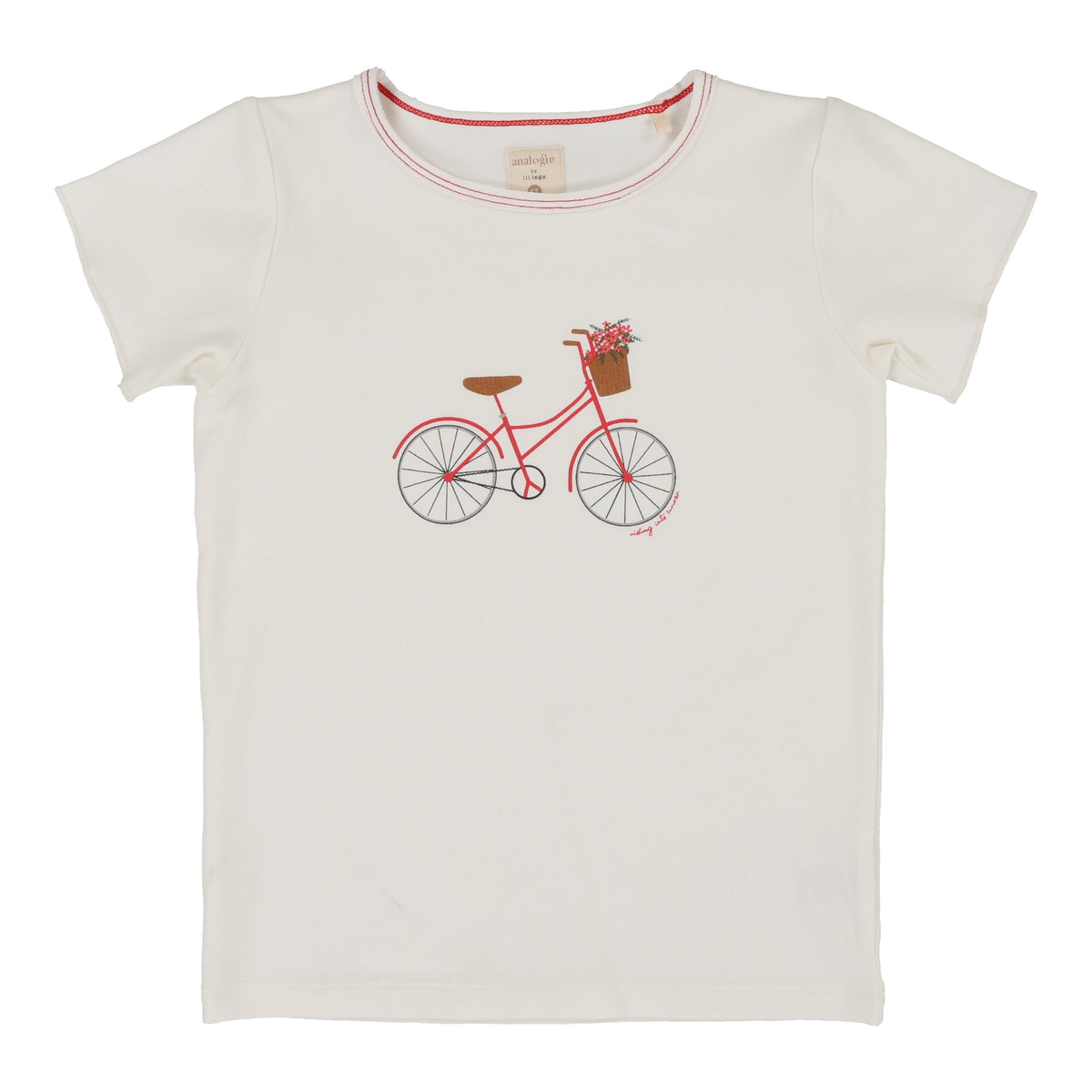 Girls Bike Tee Short Sleeve