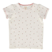 Cherry Floral Tee Short Sleeve