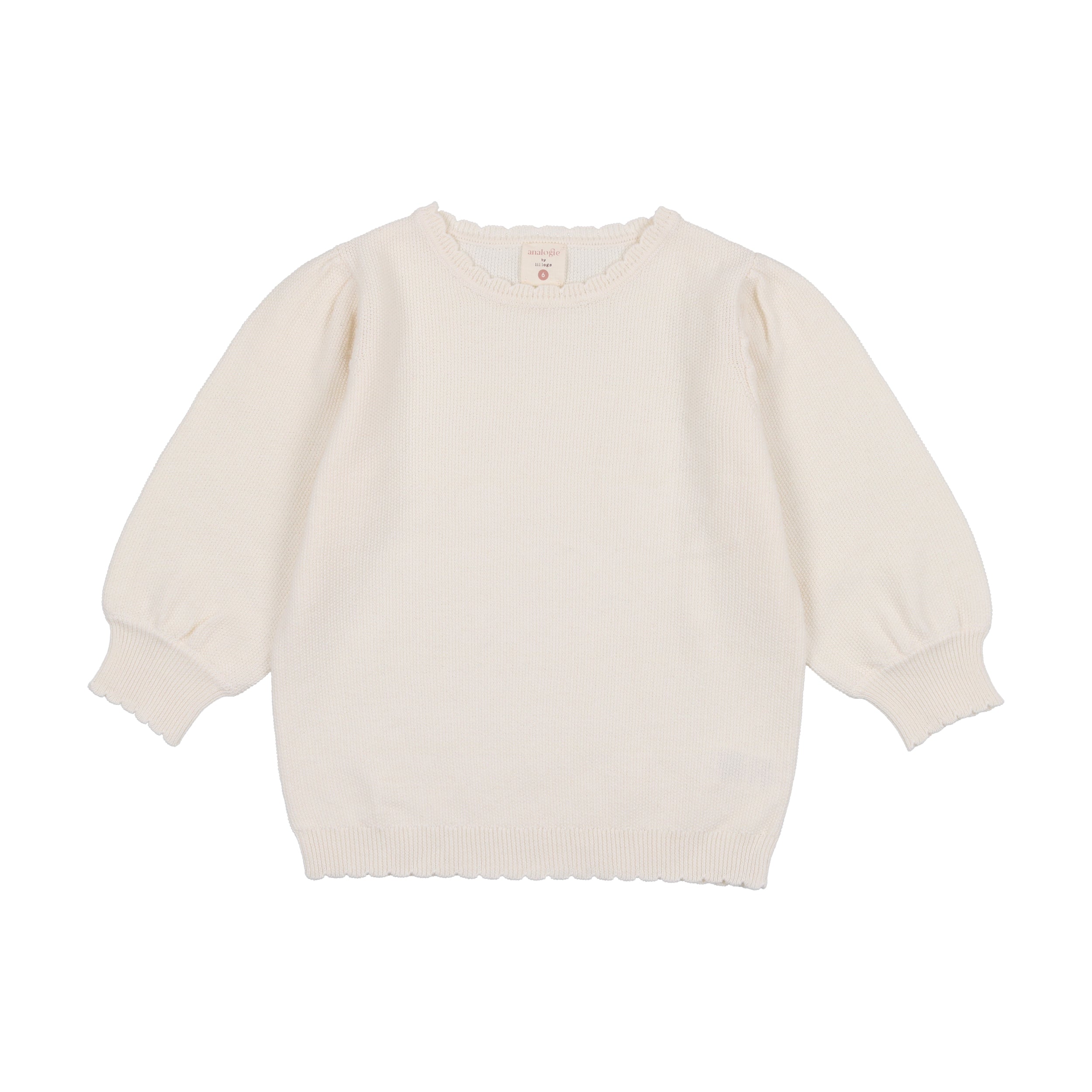 little suzie / puff sleeve lowgauge knit - ニット/セーター