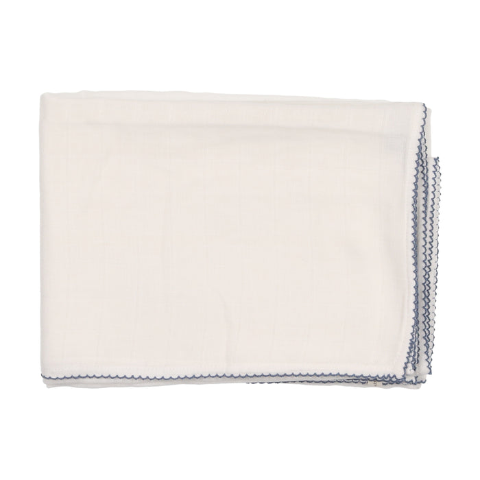 Scallop Edge Muslin Swaddle