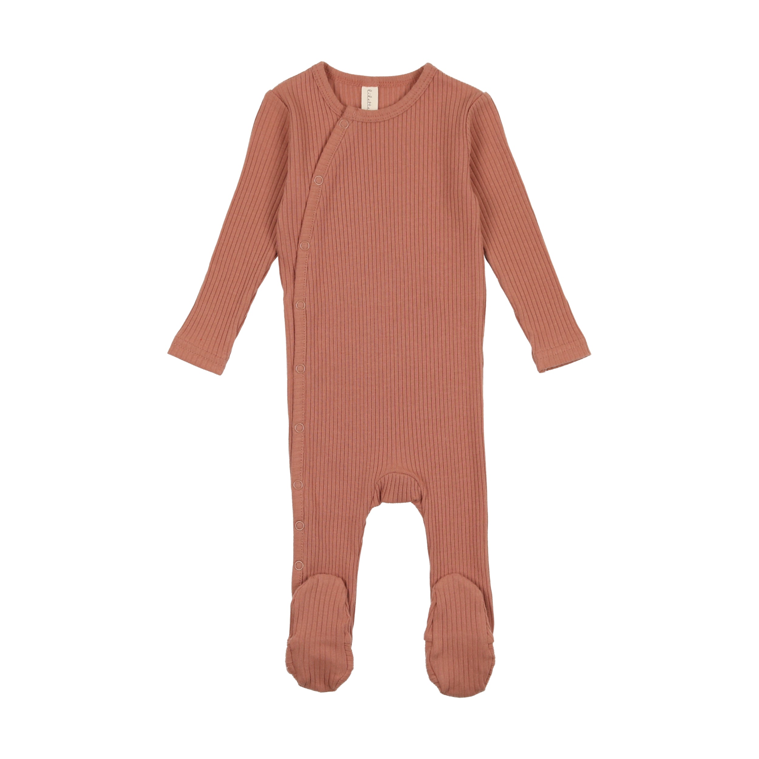 Side Snap Rib Footie – Lil Legs Baby